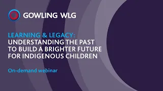 Learning & Legacy: Understanding the past to build a brighter future