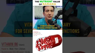 Doctor Explains: THE NUTRIENT VALUE OF BANANAS