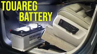 How to Replace a Battery on a VW Touareg (Under the Seat)
