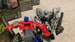 Transformers! Race for the All-Spark part 1! Stop motion