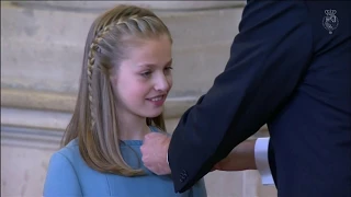 Acto de imposición del Collar de la Insigne Orden del Toisón de Oro a S.A.R. la Princesa de Asturias