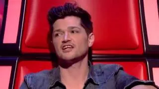 Jessie J accidentally pushes her Button Funny Moment The Voice UK