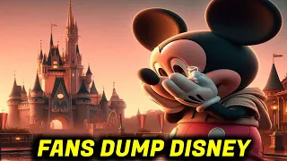 Fans DUMP Disney! Consumer Polls Customers REJECT The Woke Company