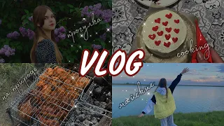 🐝VLOG:МАЙСКИЕ ПРАЗДНИКИ|КУКИНГ|НА ПРИРОДЕ✨