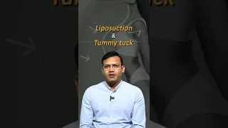 Different  between Liposuction Vs Tummy Tuck | Best plastic surgeon in Hyderabad | #shorts #ytshorts