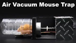 The Air Vacuum Mouse Trap - Prototype Environmental Mouse Trap. Mousetrap Monday