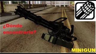 Where is the Minigun in GTA San Andreas