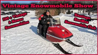 Vintage Snowmobile Show 2023 - Hastings SnoMos Snowmobile Club