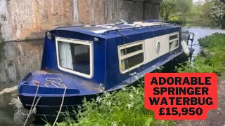 For Sale 20ft Waterbug narrowboat canal river liveaboard boat