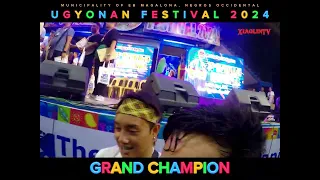 Ugyonan Festival 2024 "AWARDING of GRANDCHAMPION" | EB MAGALONA NEGROS OCCIDENTAL.