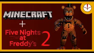 I BUILT THE NEW AND IMPROVED FREDDY FAZBEAR'S PIZZA FROM FNAF 2 IN MINECRAFT Builds Showcase#3