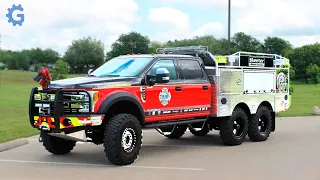 The most advanced fire trucks you have to see ▶ Ford F-550 6x6 FireWalker