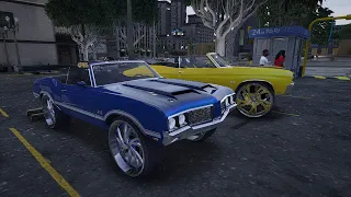 Oldschool Car Meet At Garage A! #91 NRP S3 (GTA 5 Nukem RP Civ)