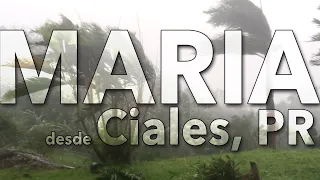 A 6 años del Huracán Maria, Tomas de Video NUNCA ANTES publicadas del Huracán Maria en Ciales, PR