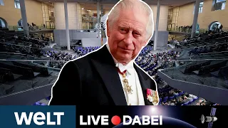 HISTORISCHE REDE: Premiere im Bundestag - König Charles III. spricht im deutschen Parlament | WELT