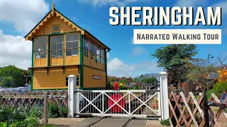 SHERINGHAM, Norfolk | 4K Narrated Walking Tour | Let's Walk 2023