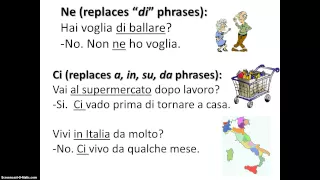 Using "ci" in Italian