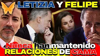 🦋 💏⛔🛏️😜🙈 Del Burgo le contó a Peñafiel que Letizia y Felipe NUCA han mantenido RELACIONES de CAMA.
