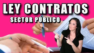 LEY 9/2017 DE CONTRATOS DEL SECTOR PÚBLICO 🔥 Derecho administrativo y Oposiciones