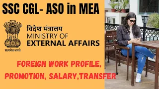 A to Z about ASO in MEA || Foreign Posting || Salary || Work Profile || Promotional Aspects ||