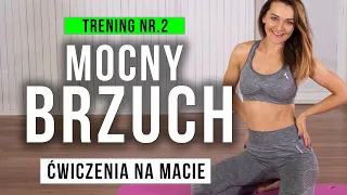 MOCNY BRZUCH 🔥 Trening nr.2 Wyzwanie 30-dniowe | Monika Kołakowska