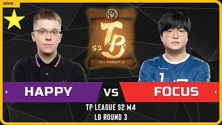 WC3 - [UD] Happy vs FoCuS [ORC] - LB Round 3 - TP League S2 M4
