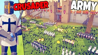 Huge CRUSADER ARMY Siege of JERUSALEM CASTLE! - New TABS Map Creator Update!