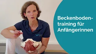 Beckenbodentraining für Frauen (Anfängerinnen) im Liegen