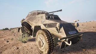 Post Scriptum - Sd.Kfz. 222 Desert Recon [GER Comms/ENG Subs]