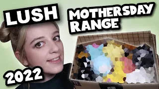 THE ENTIRE LUSH MOTHERS DAY RANGE 2022 | UNBOXING & FIRST IMPRESSIONS • Melody Collis