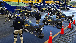 TENTOU DAR PINOTE NA PRF!! | GTA 5 POLICIAL