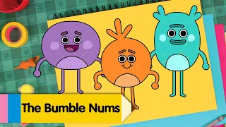 How to draw Humble, Stumble, and Grumble from The Bumble Nums!