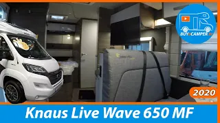 Knaus Live Wave 650 MF | Motorhome Tour | Semi Integrated with fold-down bed | Made in Germany  Fiat
