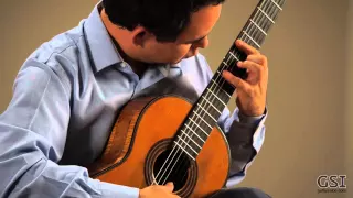 Tarrega's "Prelude No. 2" played by Rafael Elizondo on an 1862 Antonio de Torres