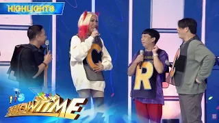 Vice says to MC that his cake has three layers | It's Showtime