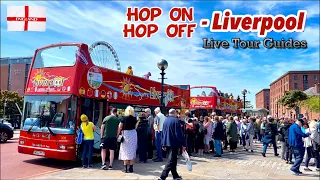 Hop on Hop off - Liverpool City Sightseeing Bus Tour, Red Route | Live Tour Guide