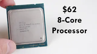 8 Core, 16 Thread Processor for $62: The E5-2650V2 is a well balanced CPU!