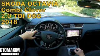 2018 Skoda Octavia Combi III 5E Facelift 2.0 TDI [150HP] - POV TEST DRIVE