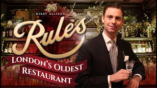 London's Oldest Restaurant | Private Tour of Rule’s | London | Kirby Allison