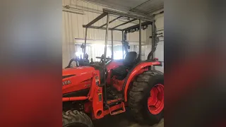 Home made Kubota tractor cab