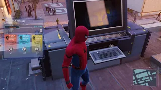 [4K HDR] Spider-man PS4 Pro Homecoming Suit FREE ROAM #8