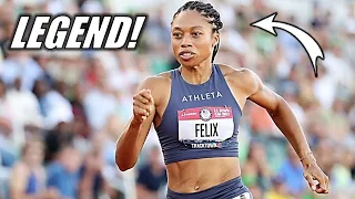 THIS IS SIMPLY AMAZING! || Allyson Felix SHOCKS Crowd With Incredible 200 Meter Comeback!