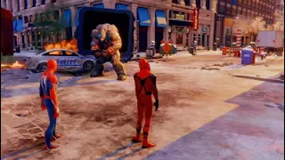 I think I downloaded the Incomplete Spider-Man  Miles Morales