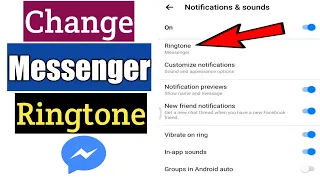 How To Change Ringtone On Facebook Messenger