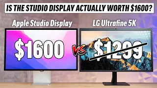 Apple Studio Display vs LG UltraFine 5K - BUYERS MUST SEE!