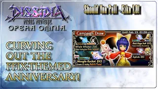 Curving out an FFIX-themed Anniversary! Should You Pull? Eiko LD! Dissidia Final Fantasy Opera Omnia