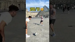 Rating Stangers at football goes Crazy 🤯⚽️ (best Skills !) #shorts