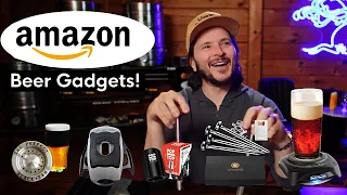 Pro Brewer tries FIVE Amazon Beer Gadgets!