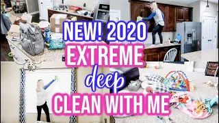 2020 EXTREME CLEAN WITH ME  | ALL DAY WHOLE HOUSE DEEP CLEANING ROUTINE | CLEANING MOTIVATION