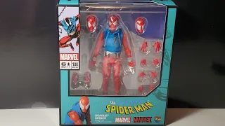 Mafex Scarlet Spider action figure review!!!